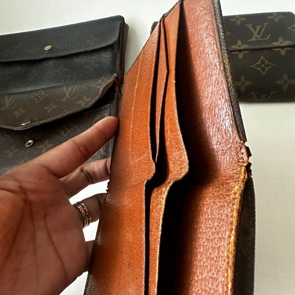 Vintage Louis Vuitton Monogram Wallet Set - Picture 7 of 16